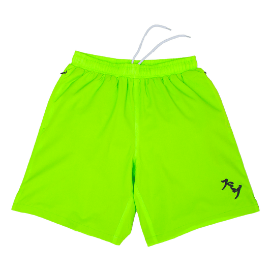 Kata Button Trunks | Neon Green