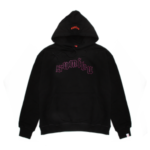 On Froze Hoodie | Black - Pink
