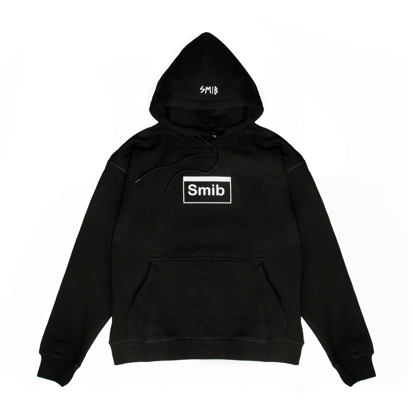 Smib FUCK OV Line Hoodie | Black - White
