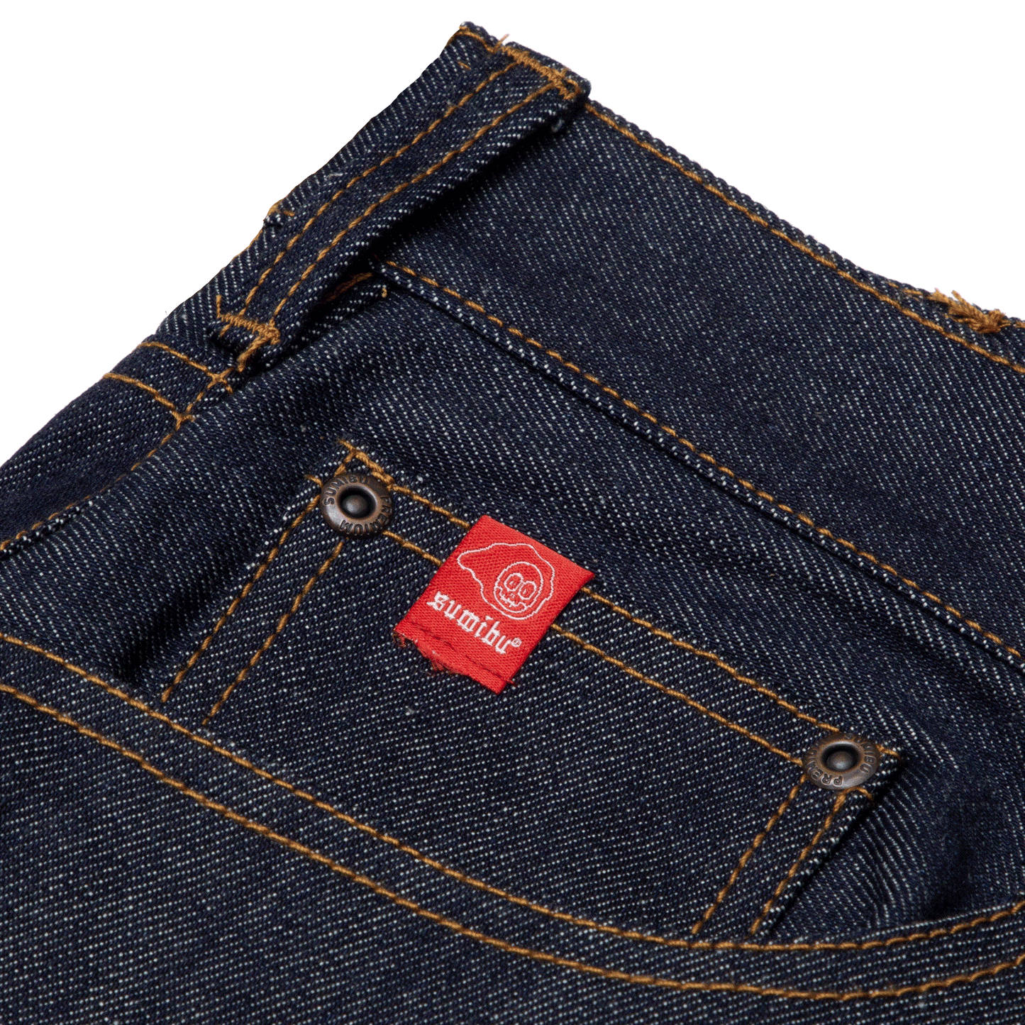 Coin Pocket Detail of Loot Double Seam Pants