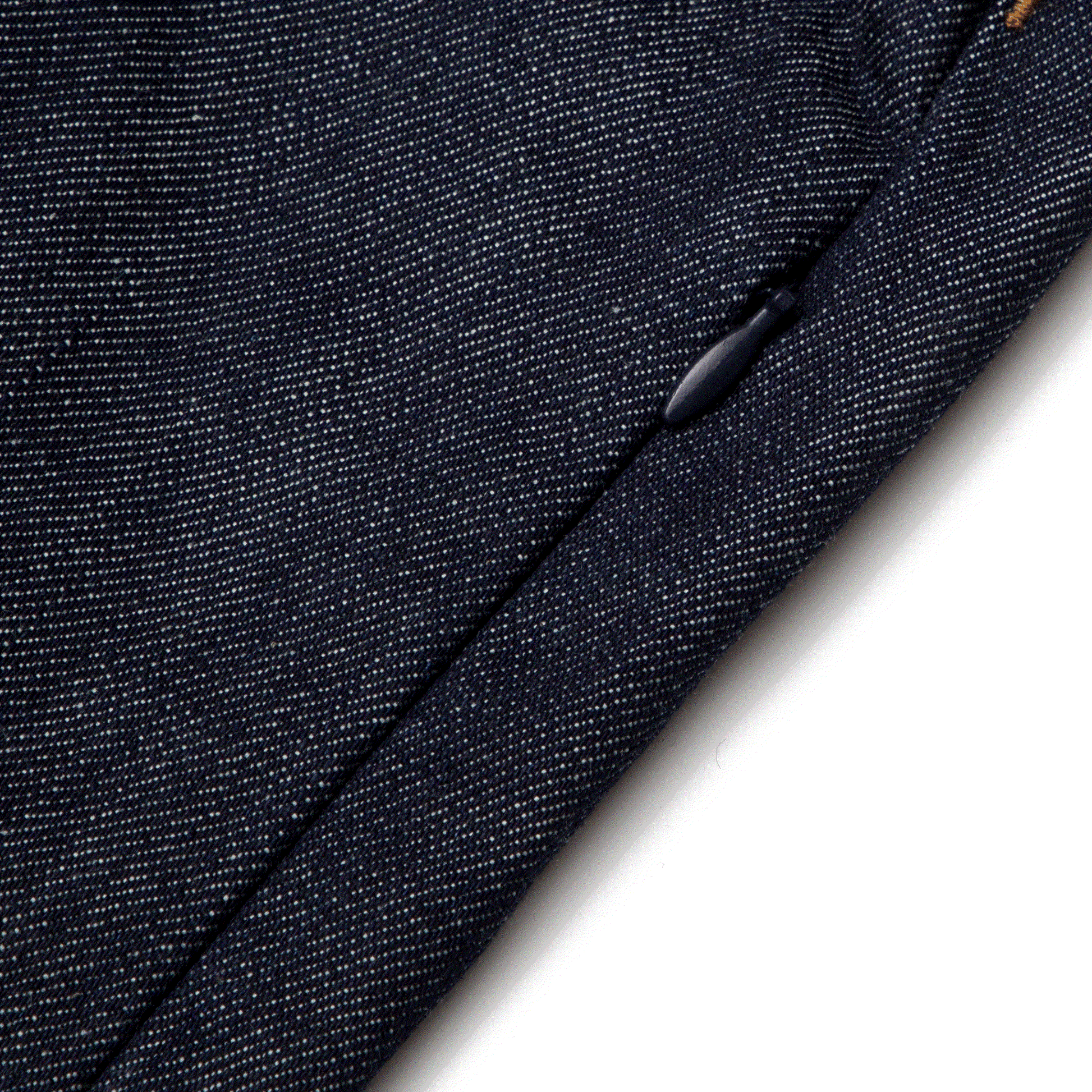 Hidden pocket closed detail of Loot Double Seam Pants