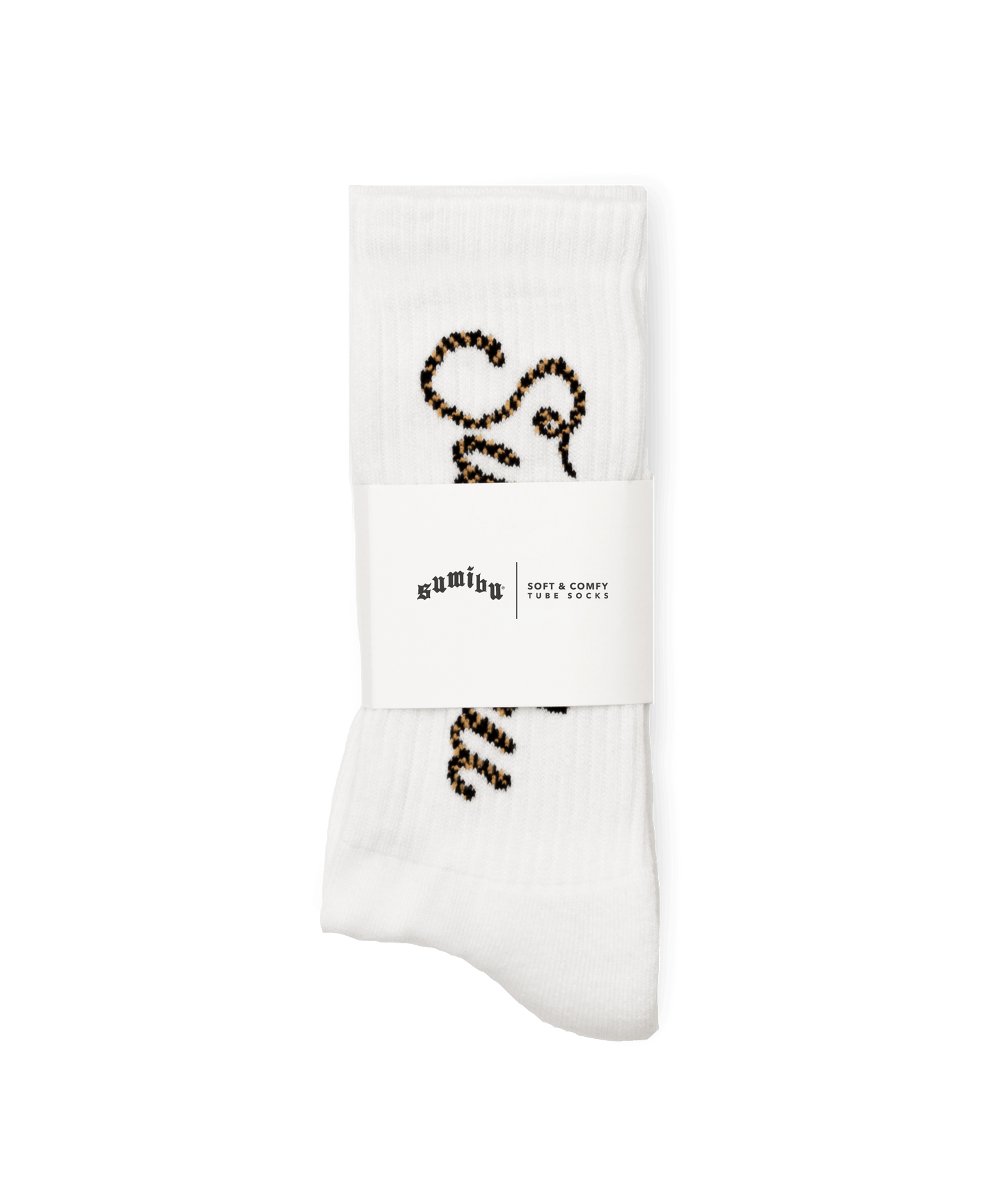 Sumibu Threads Socks | White