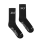 Skeleton Kata Socks  | Black - White